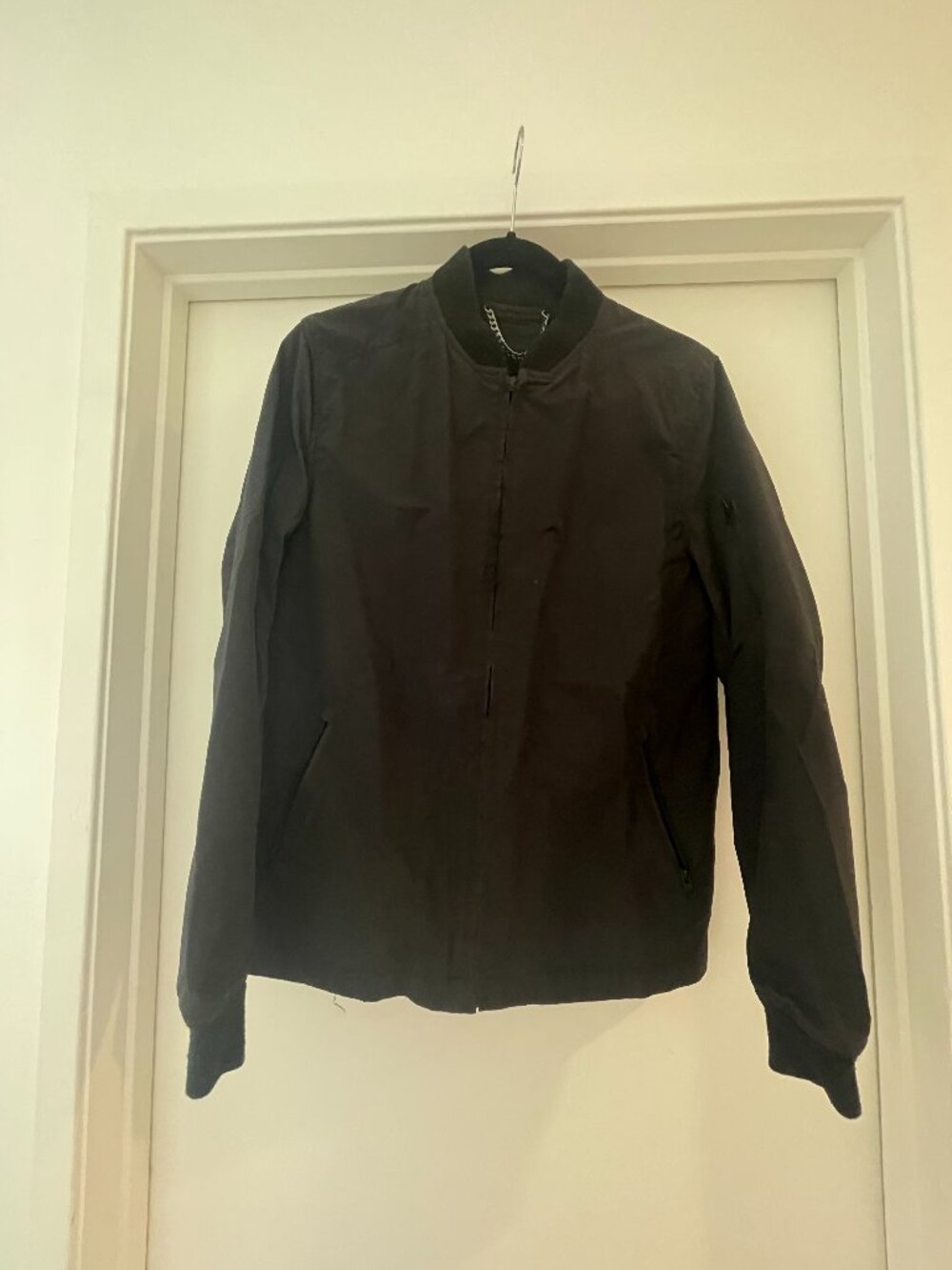 TOPMAN Black Label Jacket - Size 34 - Jet Black